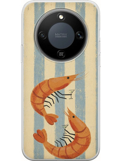 Θήκη Salt & Stripe Collection - The Tide Honor Magic8 Lite 5G Flexible TPU (Διάφανη Σιλικόνη)