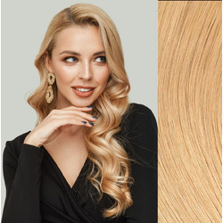 Micro Nano Ring Extensions Indiva - Ξανθό Σκούρο 14, 50-55cm