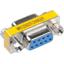 Mini Gender Changer DB9 F/F