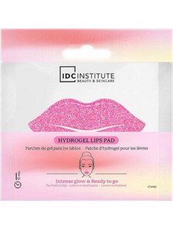 IDC Institute Hydrogel Glitter Pink Lip Patches για Ενυδάτωση 6gr