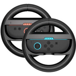 Σετ 2 Τιμόνια Racing Wheel για Nintendo Switch 2 Joy-Con Μαύρα