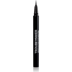 Trouble Maker Nova Glitter Liquid Eyeliner Pen στραφτεήgαμμή για τα μάτια απόχρωση Black Hole Black 0.5 ml