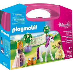 Playmobil Princess Βαλιτσάκι Πριγκίπισσα με Άλογο για 4+ Ετών 70107