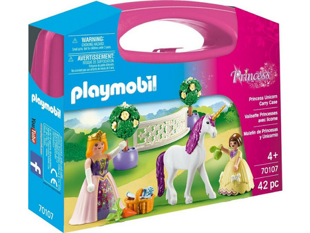 Playmobil Princess Βαλιτσάκι Πριγκίπισσα με Άλογο για 4+ Ετών 70107