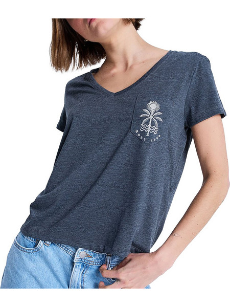 ROXY - LAGUNA GREEN V NECK