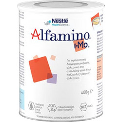 Nestle Alfamino i-Mo Βρεφικό Γάλα Σκόνη 6m+ Χωρίς Λακτόζη 400gr