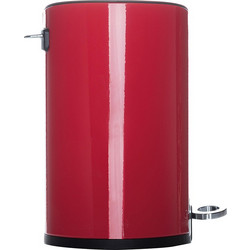 Μεταλλικός Κάδος Απορριμμάτων Waste Bin (3 λίτρα) - Κόκκινο 18x26 εκ