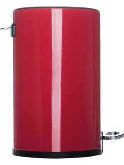 Μεταλλικός Κάδος Απορριμμάτων Waste Bin (3 λίτρα) - Κόκκινο 18x26 εκ