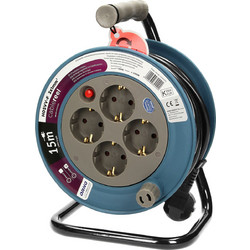 Μπαλαντέζα στροφείο 15m H05VV-F 3x1mm OR-AE-1339/G(GS) Orno