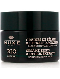 Nuxe Bio Sesame Seeds & Citrus Extract Detox Κρεμώδης Μάσκα Προσώπου 50ml