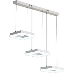 POWERTECH LED φωτιστικό οροφής HLL-0102, 35W, 4000K, 70x120cm, λευκό