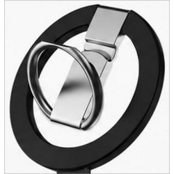 Ring Holder MagSafe Grip Ring Stand 360 σε Μαύρο Μαύρο MagSafe Back Cover