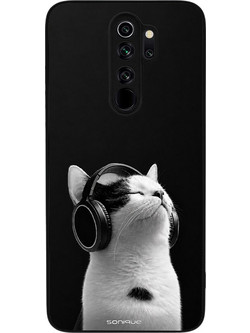 Sonique Men's Edition Audio Kitten - White Θήκη (Xiaomi Redmi Note 8 Pro)