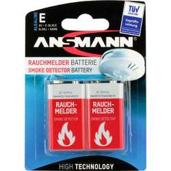 Ansmann Alkaline E 9V 2τμχ