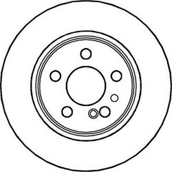 Delphi BG2740 - DELPHI ΔΙΣΚΟΠΛΑΚΕΣ 1τεμ
