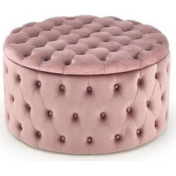 NUNEZ pouffe color: pink