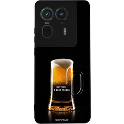 Sonique Men's Edition Θήκη με Σχέδιο «One Beer, Please» (Motorola Edge 50 Ultra)