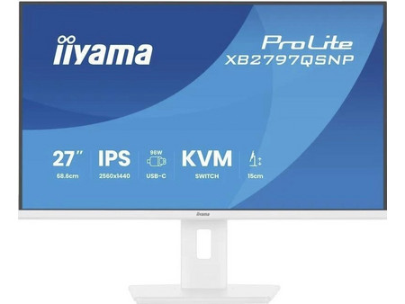 iiyama XB2797QSU-W1 IPS Monitor 27" 2560x1440 QHD 75Hz 1ms