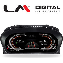 LM DIGITAL LM CLUSTER BMW397 Ψηφιακό Ταμπλό 12.3 Inc Για Bmw X5 (E70) & Bmw X6 (E71)