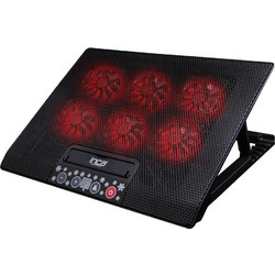 Inca INC-601GMS Cooling Pad Laptop έως 17" με 6 Ανεμιστήρες & Φωτισμό