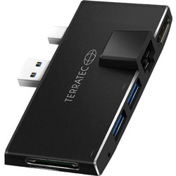 TerraTec Connect Pro2 USB-A Docking Station με HDMI 4K Ethernet Μαύρο