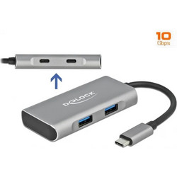 DeLOCK 63260 USB Hub 3.0 USB-C με 4 Θύρες USB-A / USB-C