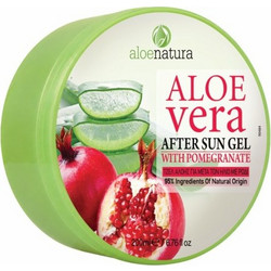 Aloe Natura Aloe and Pomegranate After Sun Gel Προσώπου & Σώματος 200ml