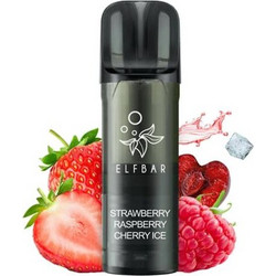 ELFBAR ELFA PRO V2 ΚΑΨΟΥΛΑ 2ml STRAWBERRY RASPBERRY CHERRY ICE 20mg νικ. Ανταλλακτικό(φράουλα με βατόμουρα,κεράσι και πάγο)
