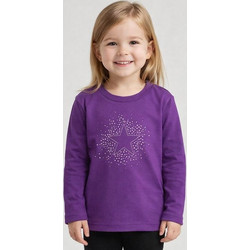 Action Sports Wear - Action Μπλούζα με Στρας Αστέρια Μωβ (12640049)