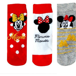 ΚΑΛΤΣΕΣ (ΣΕΤ 3 ΤΜΧ) DISNEY MINNIE MN13012 ΠΟΛΥΧΡΩΜΕΣ (0-12 ΜΗΝΩΝ)
