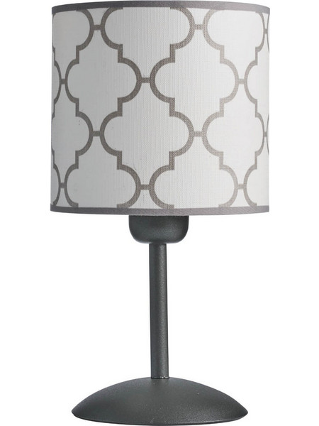 Arkolight 4420-1215 Πορτατίφ Ε27 Λευκό Μαύρο Φ15xΥ22cm