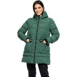 Splendid Γυναικείο Μπουφάν Χειμωνιάτικο Puffer Μακρύ Πράσινο 50-101-113