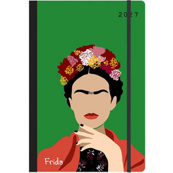 Next ημερολόγιο 2027 Trends Frida ημερήσιο flexi με λάστιχο 14x21εκ. Με σχέδια