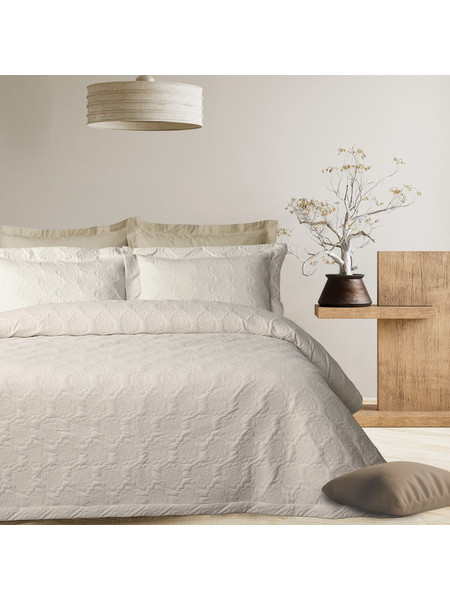 Das Home Κουβερτοριο King Happy 0288 White White