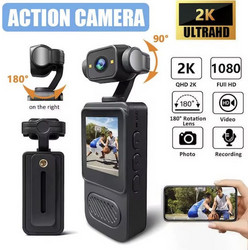 Action Camera Full HD 1080p 360 με Οθόνη 1.31"