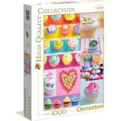 Puzzle Clementoni H.Q. Sweet Donuts 1000 Κομμάτια