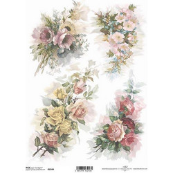Ριζόχαρτο bouquet 21x29εκ. (ITD-R1144)