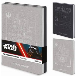 Star Wars - A6 Flexi Notebook Rebel Twin Pack