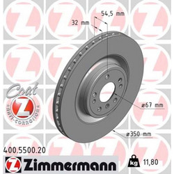 Zimmermann Δισκόπλακα - 400.5500.20