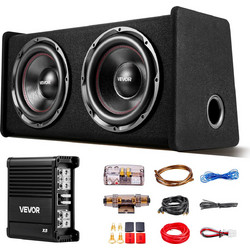 Vevor T-1202B Subwoofer Αυτοκινήτου 12" 490W RMS με Κούτα