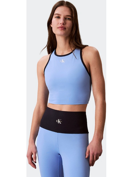 CALVIN KLEIN Icon Sport Graphic Monogram Longline Bra