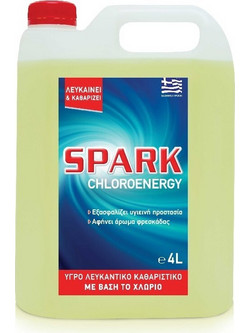 SPARK ΛΕΠΤΟΡΕΥΣΤΟ ΚΑΘΑΡΙΣΤΙΚΟ ΜΕ ΧΛΩΡΙΟ 4LT