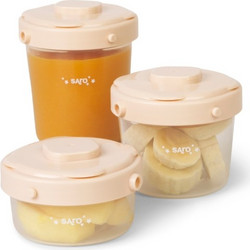 Saro Δοχεία Τροφίμων Saro Cream (Σετ 3τμχ) 25642