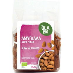 Ola Bio Βιολογικά Ωμά Αμύγδαλα Ελληνικά 200g 18625