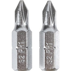 DELI DELI σετ μύτες κατσαβιδιού DL251001, μαγνητικές, PH1x25mm, 2τμχ
