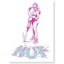 Huf Jacked Sticker Αυτοκόλλητο - Multicolour AC01240-MULTI
