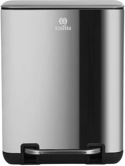 Κάδος απορριμάτων cubic 6lt inox
