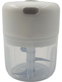 Naxius Μίνι Πολυκόφτης 250ml Επαναφορτιζόμενος NXFCSR-01 Άσπρο Naxius