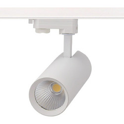 Aca Σποτ ράγας LED COB 4 καλωδίων 27W 4000K 36 Αμμώδες Λευκό (SOLINE2740W4)