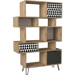 Artelibre Match Βιβλιοθήκη 95x35x150cm 14410158